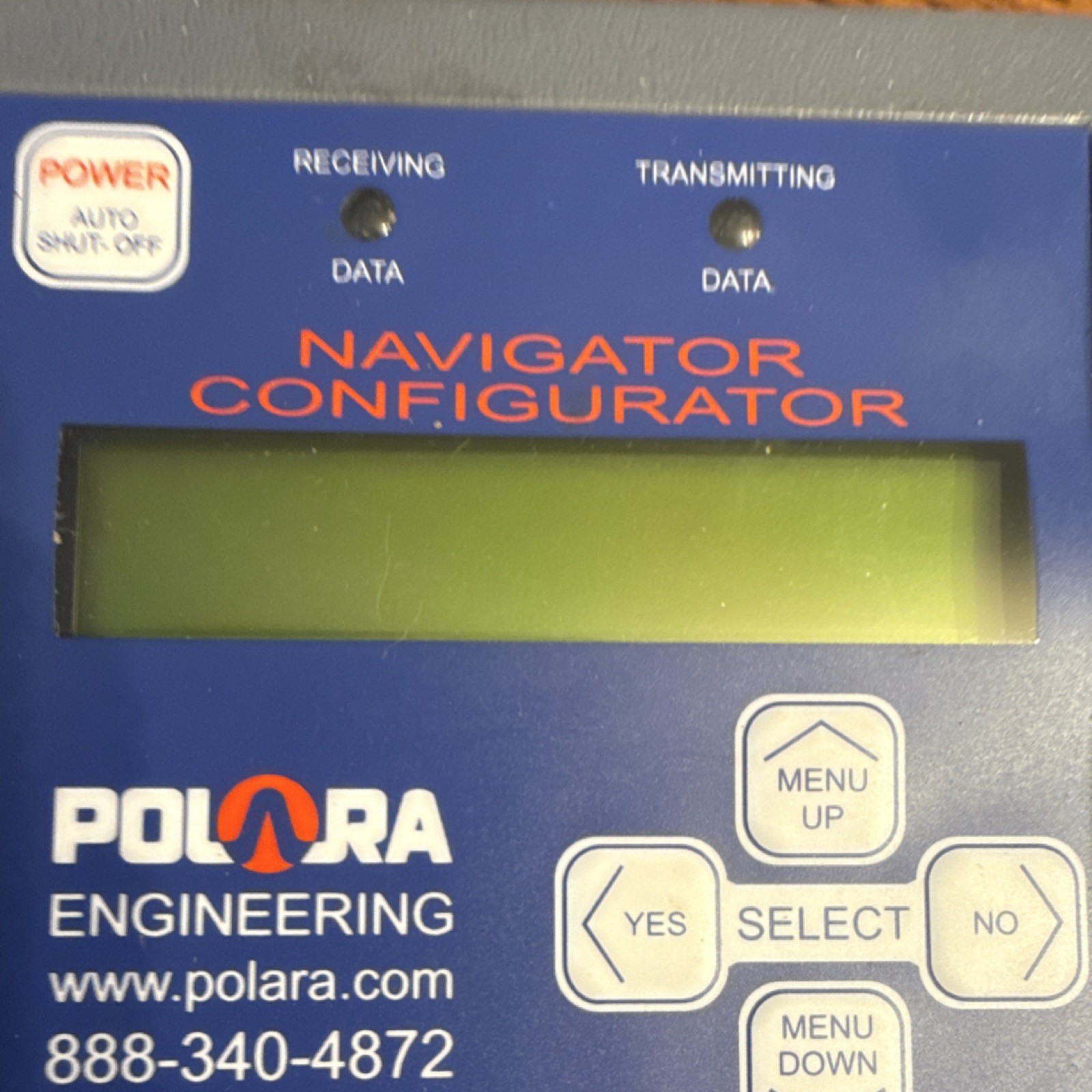 Polara Engineering Navigator Configurator Handheld Controller