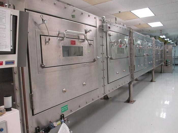 14″ WIDE STAINLESS STEEL FLOATATION DRYER SECTION – 30FT LENGTH – 400 DEGREES