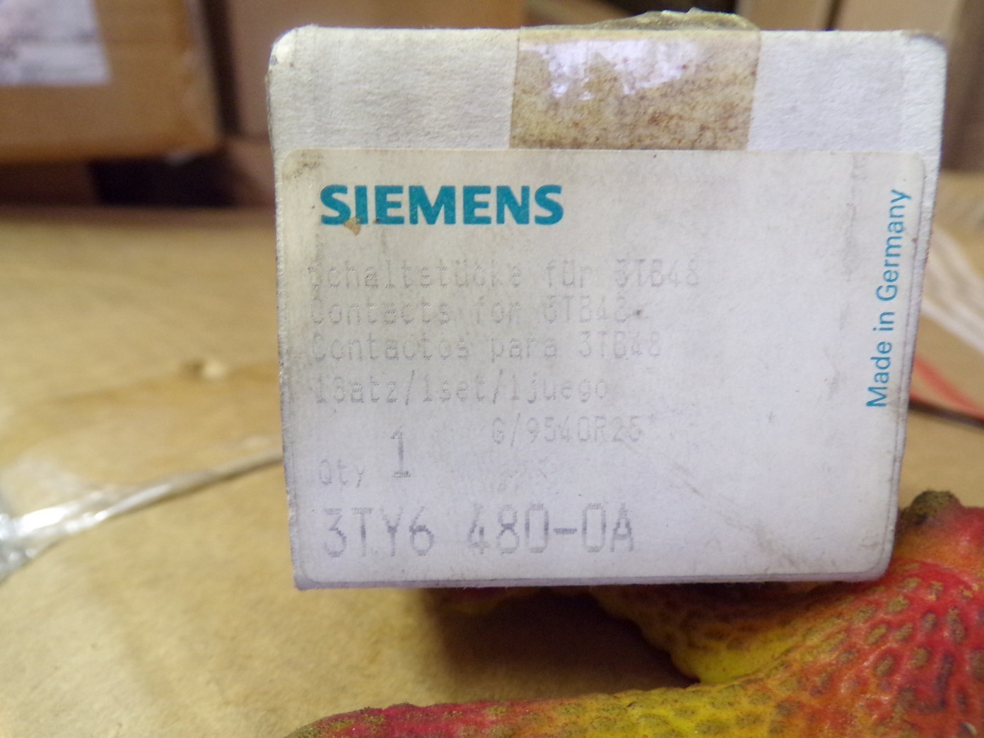 NEW Siemens Contacts for 3TB48 G/954 OR25 3TY6 480-0A *FREE SHIPPING*