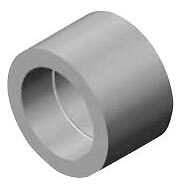 GF Central Plastics 6900418 Socket Coupling 3/4 in Nominal IPS End Style MDPE
