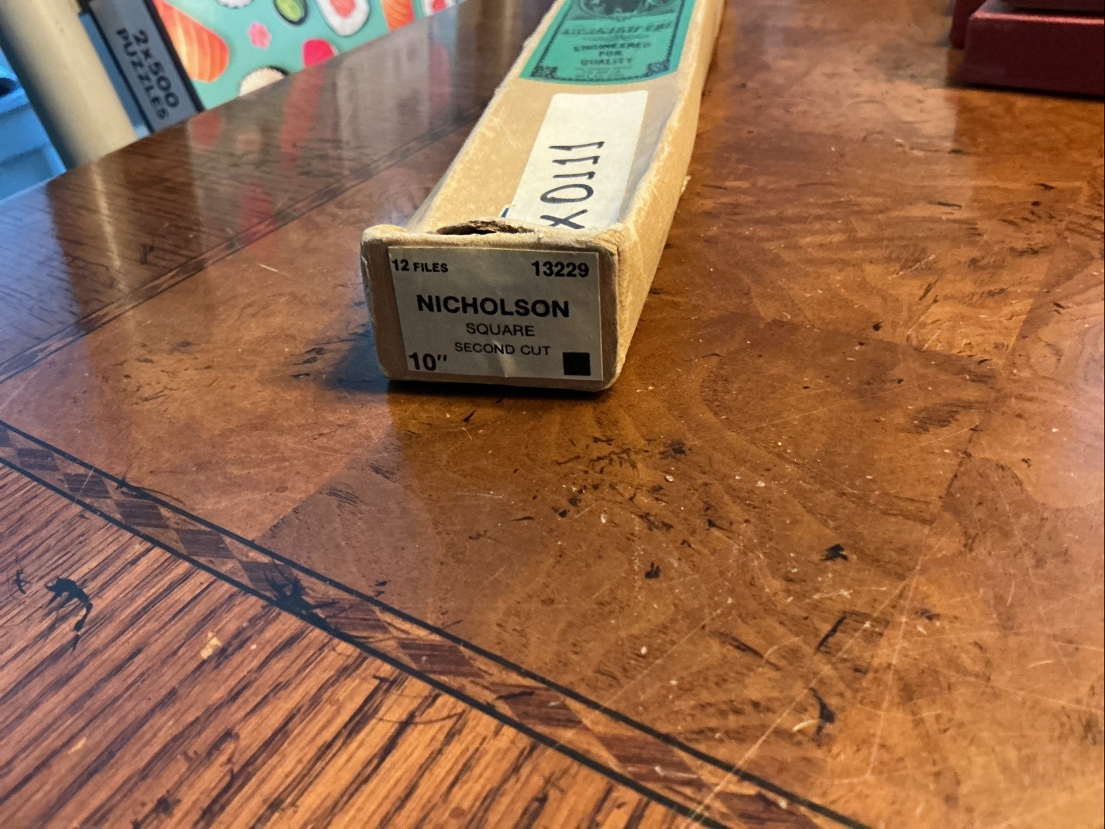 Nicholson 13229 10″ File 3/8″ Square 2nd- Cut – New 8 Files FREE SHIPPING