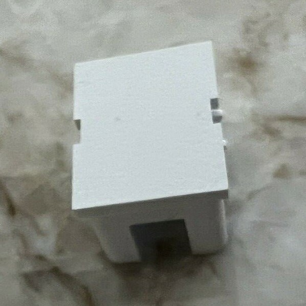 Ortronics OR-42100002-88 TracJack Blank Insert, White, 10 Pack – NEW