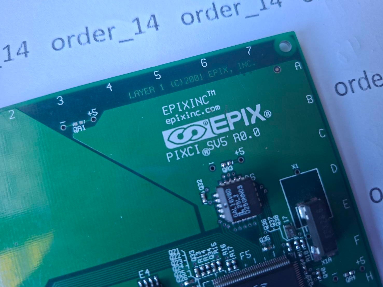 EPIXINC PIXCI SV5 R0.0