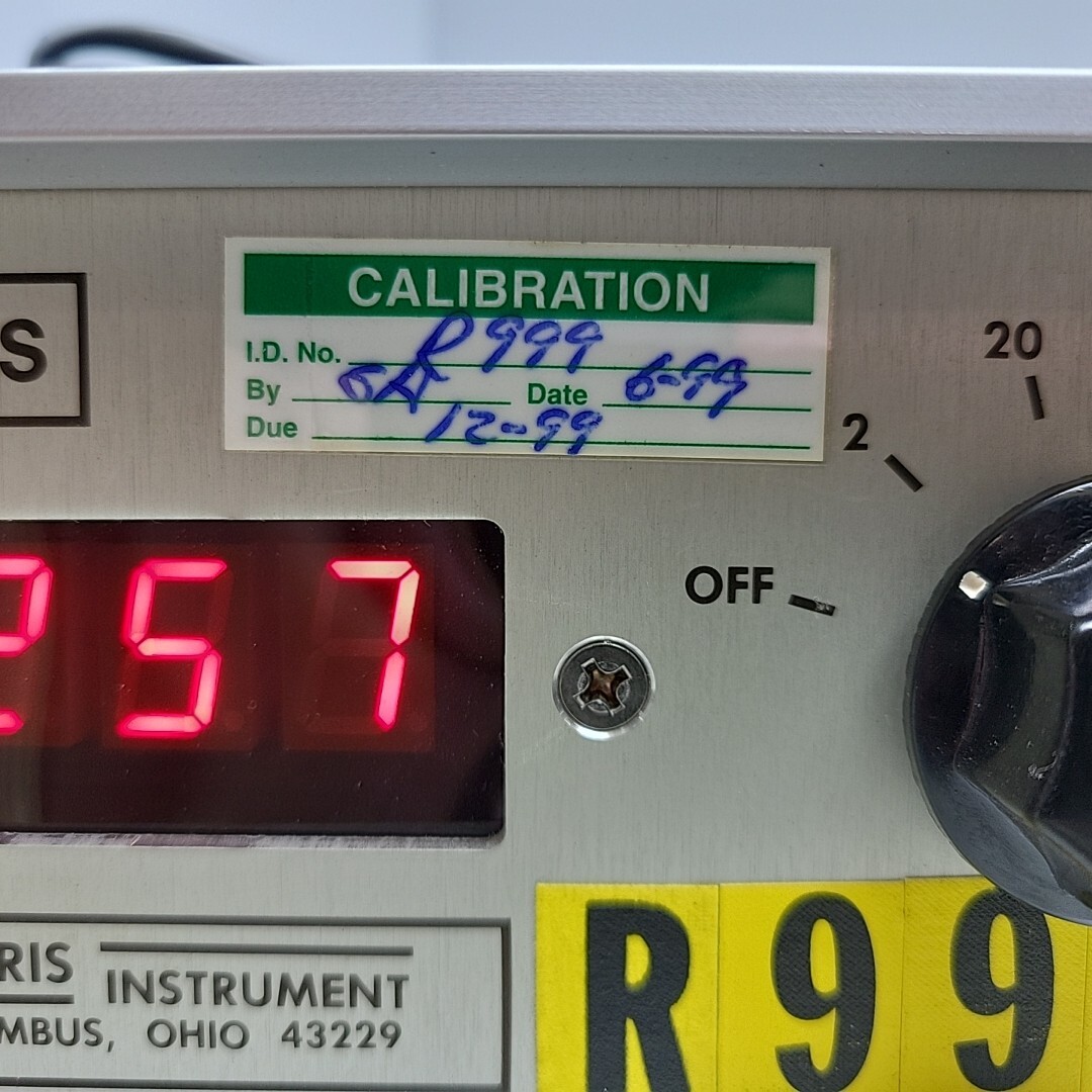 Harris Instrument 5050-05A Digital Resistance Tester 2 20 200 2k 20k Ohms