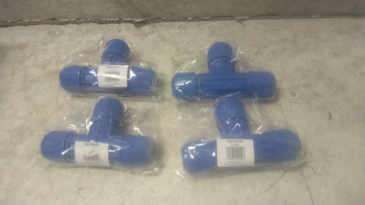 Rapidair F18240 190 Max PSI Compressed Pipe Air Kit (D)