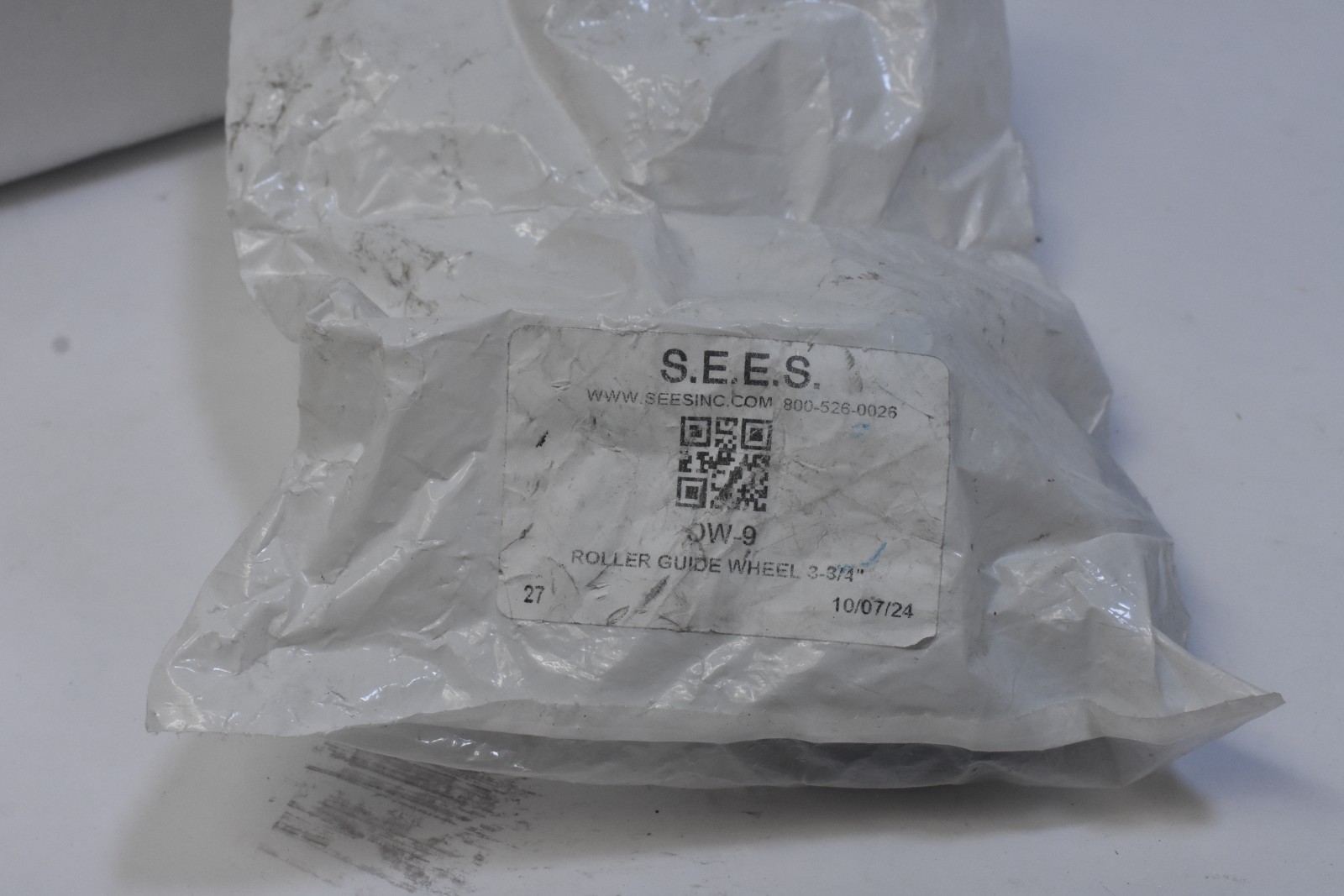 SEES Roller Guide Wheel Assembly 3-3/4″ Dia Replacement For Elevator/Lift