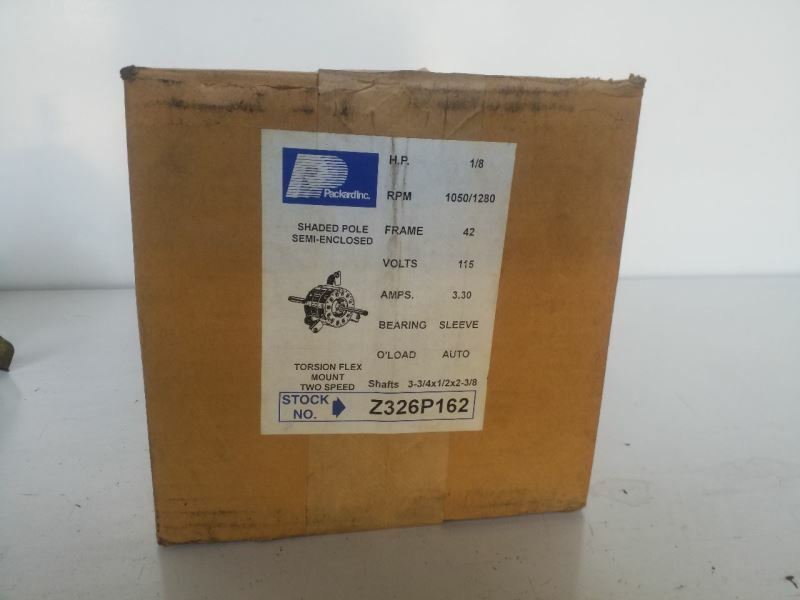 NEW A.O. Smith Electric 326P162 A487506 AC Motor 1/8 HP 1500 RPM 115 V 3.3 A