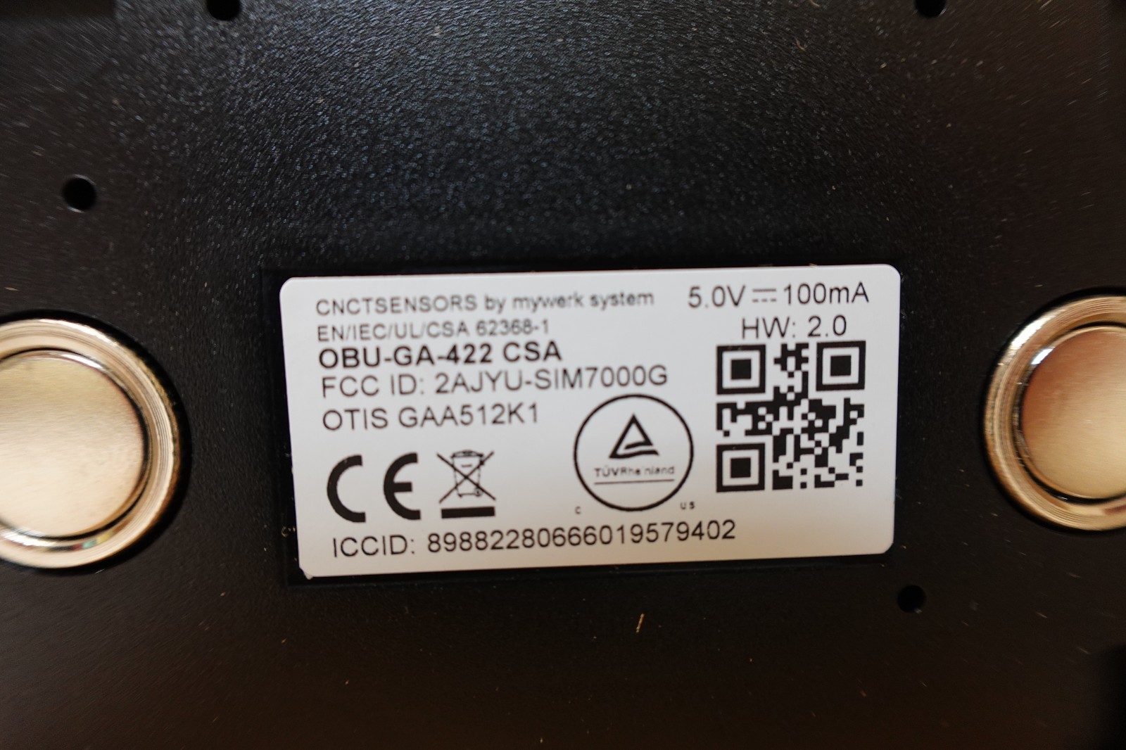 OTIS Elevator – OEM Door Sensor Gateway GAA-512-K1 / GAA512K1 / OBU-GA-422 CSA