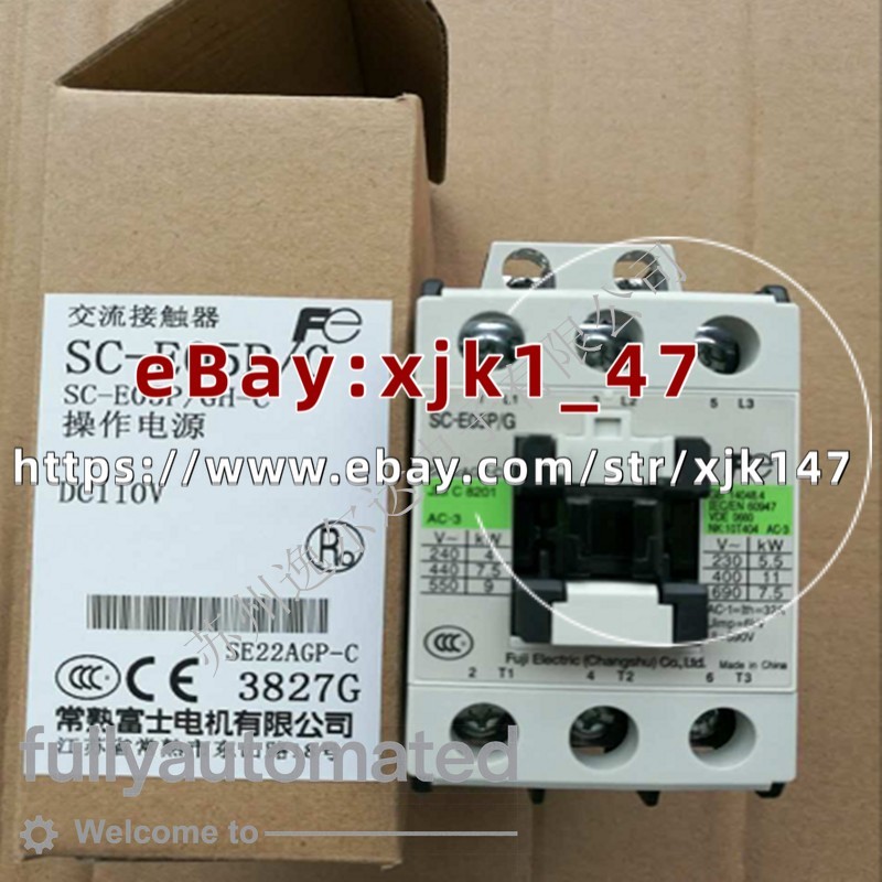 brand new, suitable for Fuji SC-E05P/G DC110V contactor SC-E05P/GH-C-