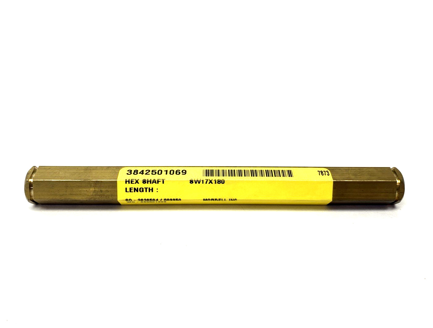 Bosch Rexroth 3842501069 hex Shaft SW17x180 180mm Length 17mm Wrench Size
