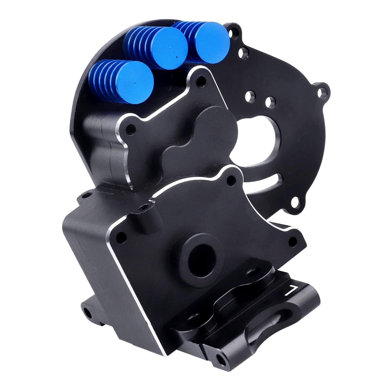Aluminum Transmission Case Gearbox with Motor Plate and Arm Mounts for 1/10 T…
