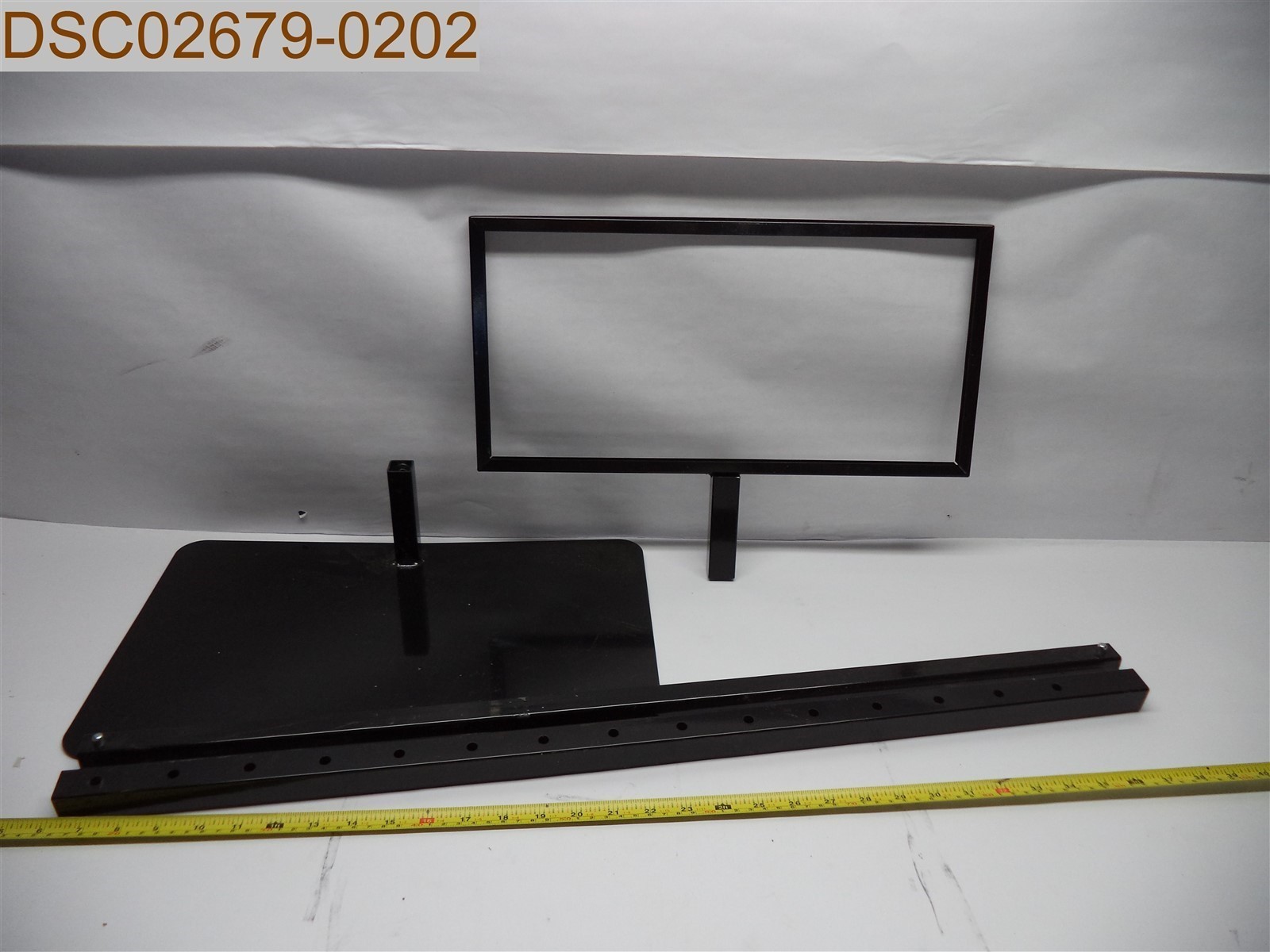 Sign Stand Stanchion Rack #6501109 KG#6658, 4.5′-6.5′, 18″x 9″ sign