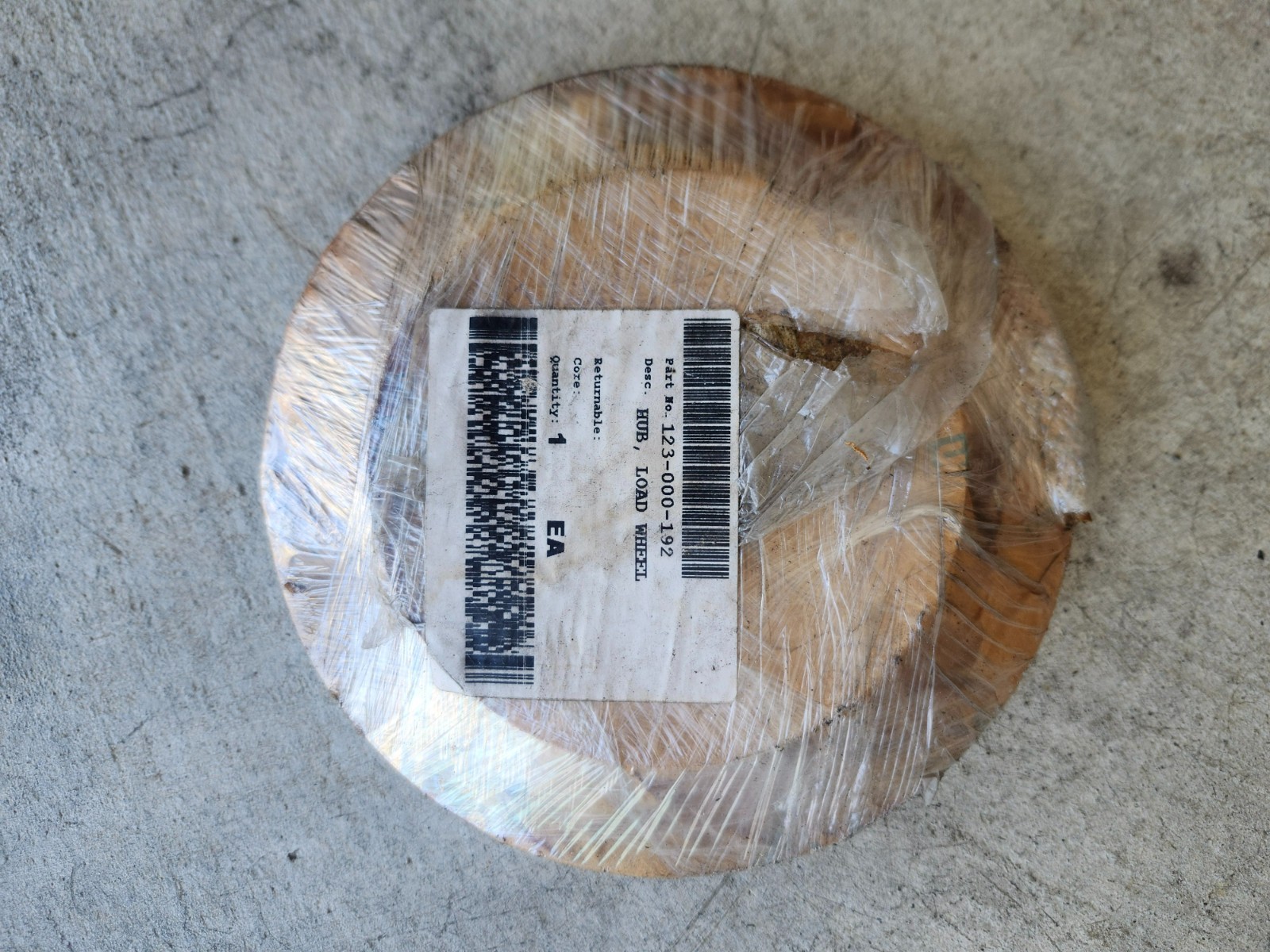 RAYMOND Forklift Parts 123-000-192 RA123-000-192 LOAD WHEEL HUB