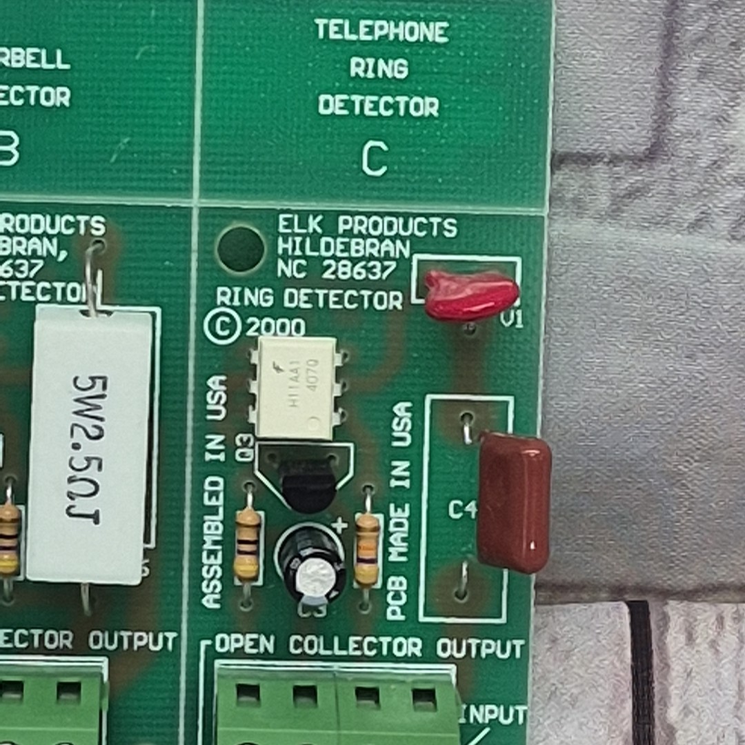 ELK-930 ELK Products Doorbell & Telephone Ring Detector~ Alarm Equipment~