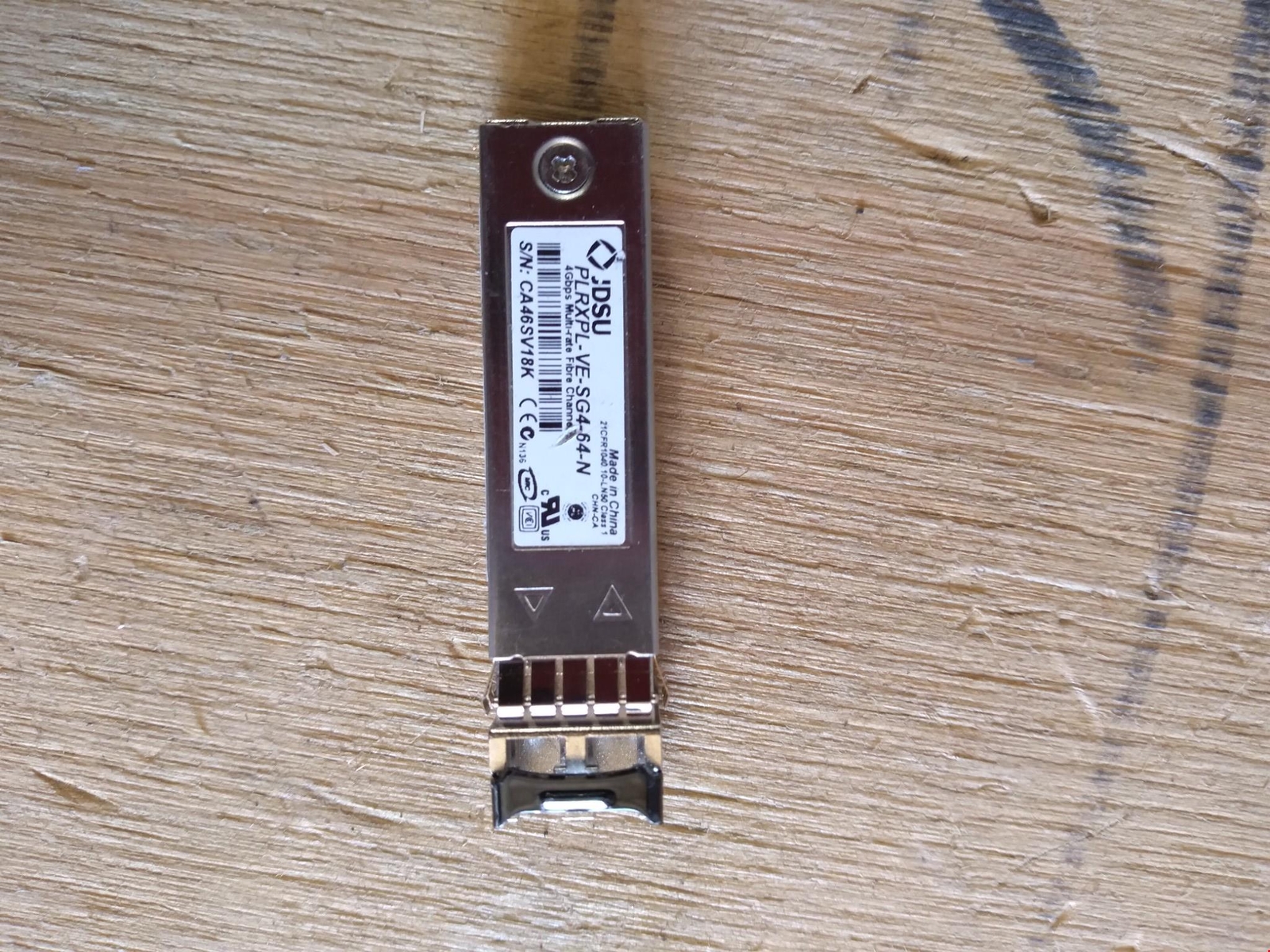 JDSU PLRXPL-VE-SG4-64-N 4GBPS CA46SV18K