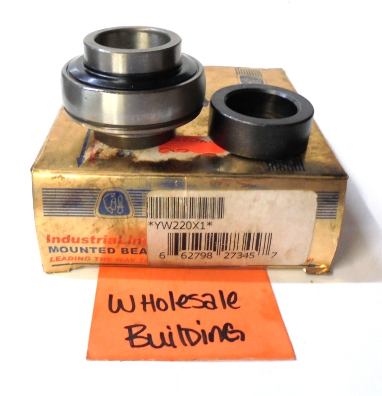 HUB CITY INSERT BALL BEARING, YW220X1, 1″ BORE, 72 MM OD, ECCENTRIC LOCK COLLAR
