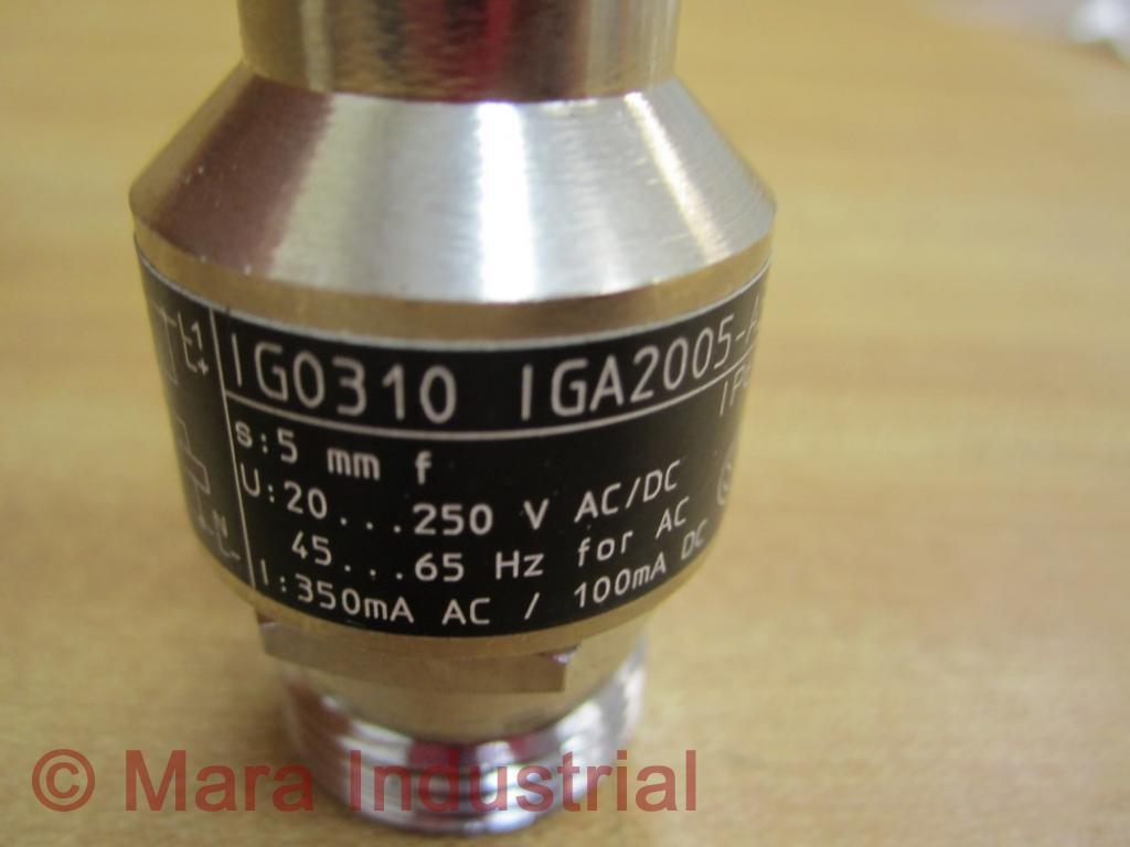 IFM Efector IGA2005-ABOA/SL/LS-300BL Sensor IG0310 (Pack of 3)