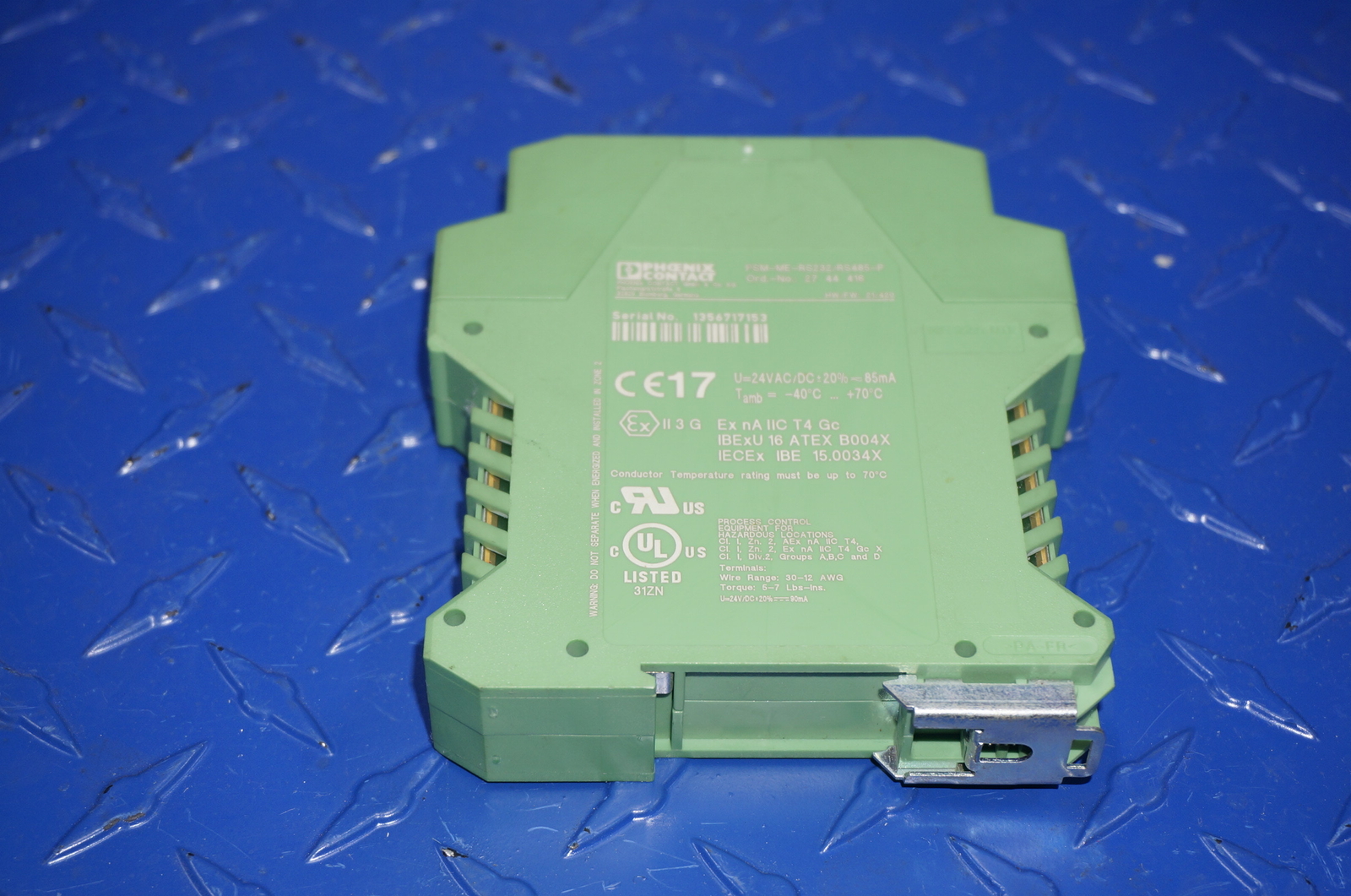 PHOENIX CONTACT 2744416 PSM-ME-RS232/RS485-P TERMINAL BLOCK INTERFACE MODULES