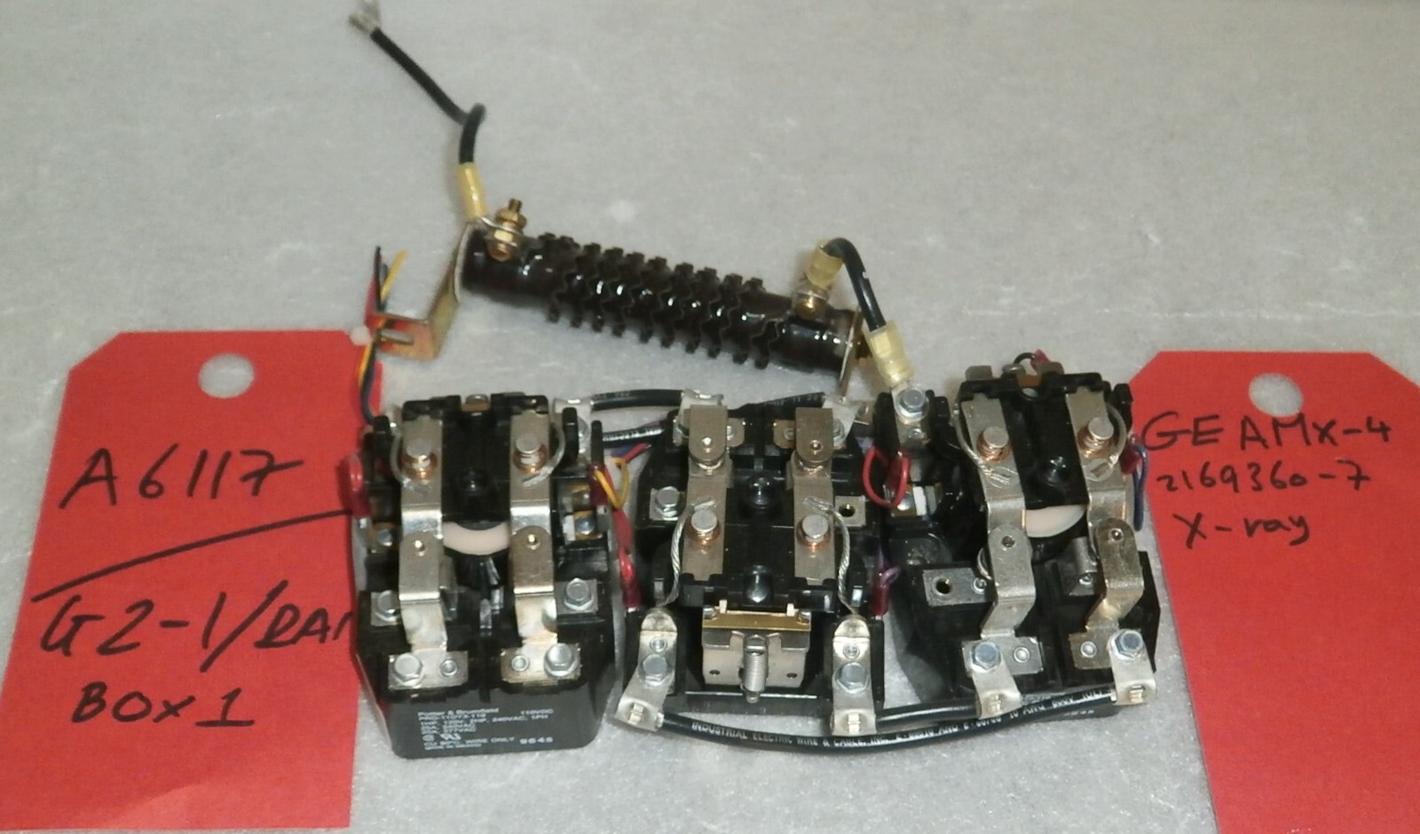 Lot of 3 Potter & Brumfield PRD-11DY3-110 of GE AMX 4 X-ray Used Good Condition