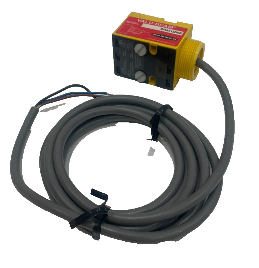 NEW BANNER SMA912DSR VALU-BEAM AC SCANNER