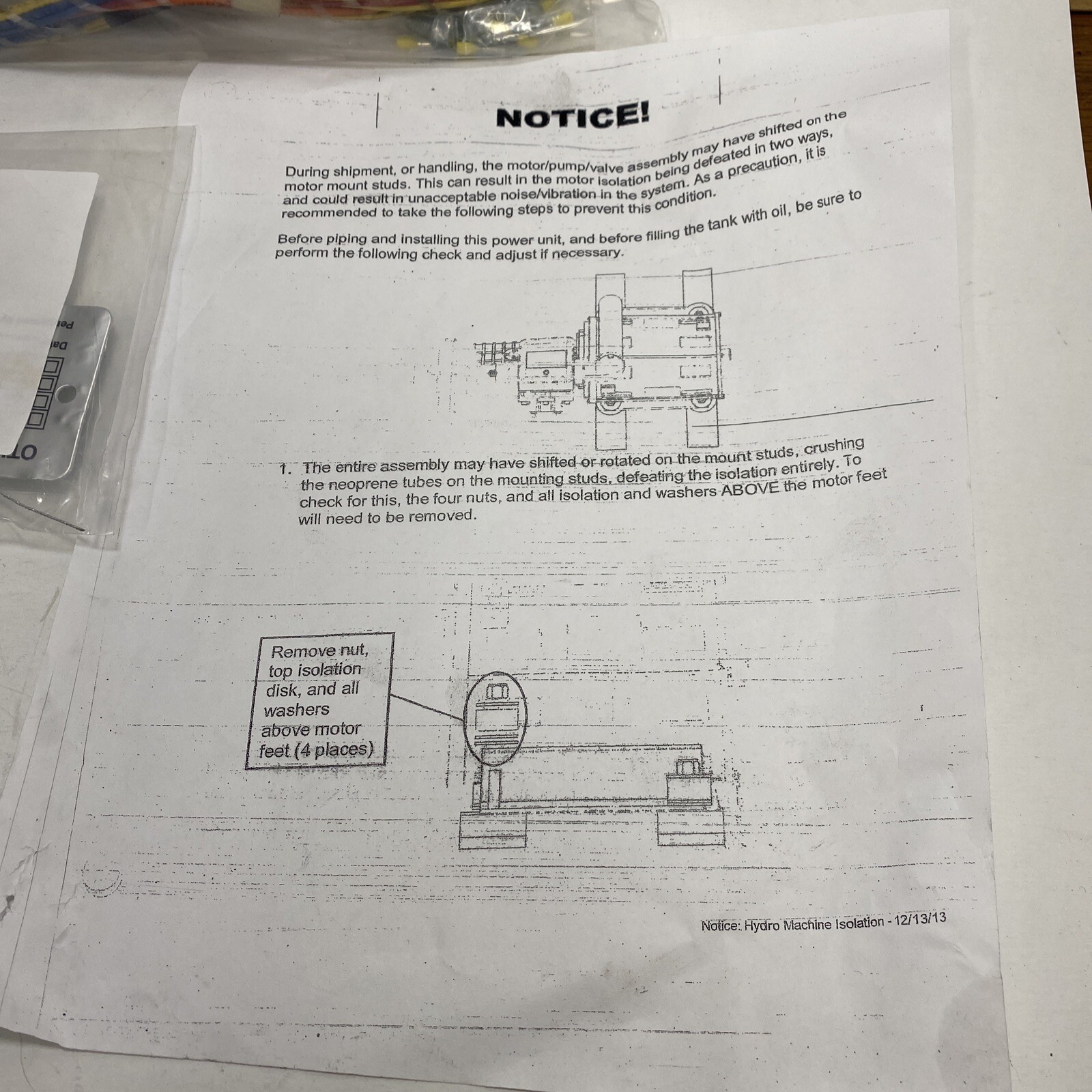 Otis Elevator – Wire Kit