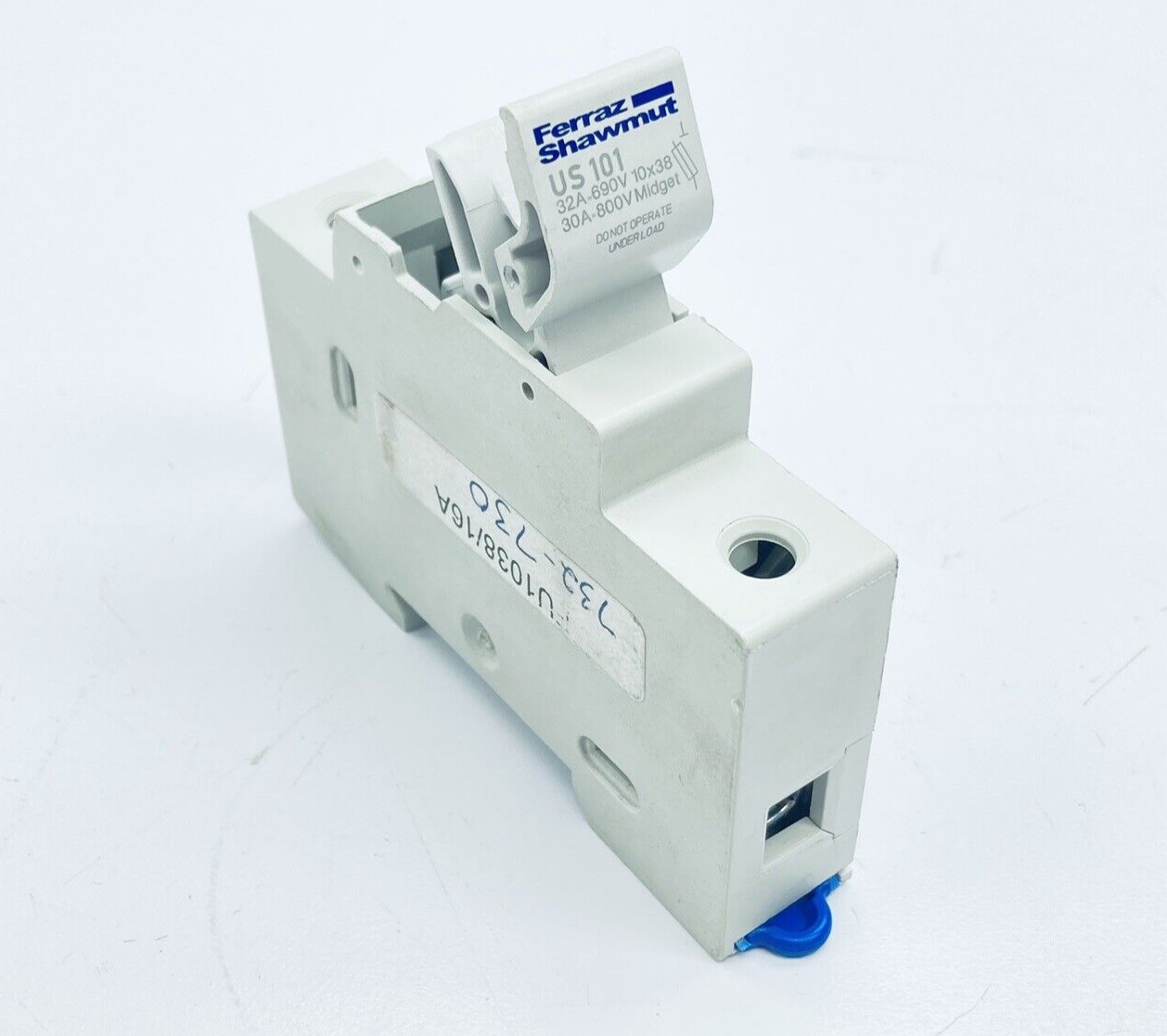 FERRAZ SHAWMUT US101 FUSE HOLDER 32A-690V 30A-800V MODULO STAR UL512 200kA RMS