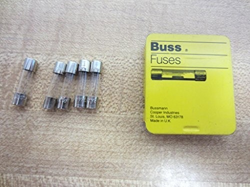 GMA-2A Buss Fuse 2A 250V GMA2A (Pack of 5), Model: