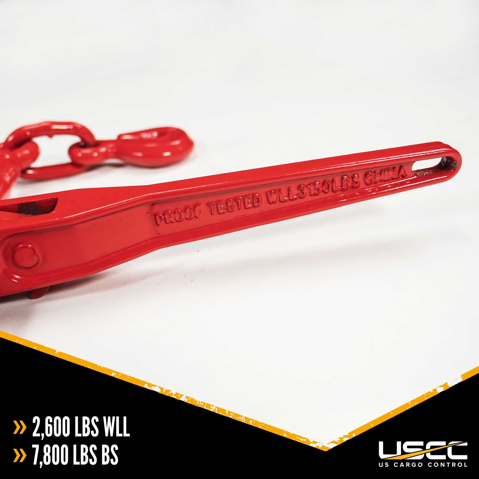 US Cargo Control 1/4 Inch Ratchet Type Chain Load Binder