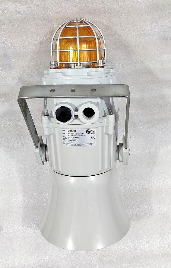 E2S MC1LD2 Alarm Horn Sounder and LED Beacon MCA112-L1 DC 24 G A New Open Box