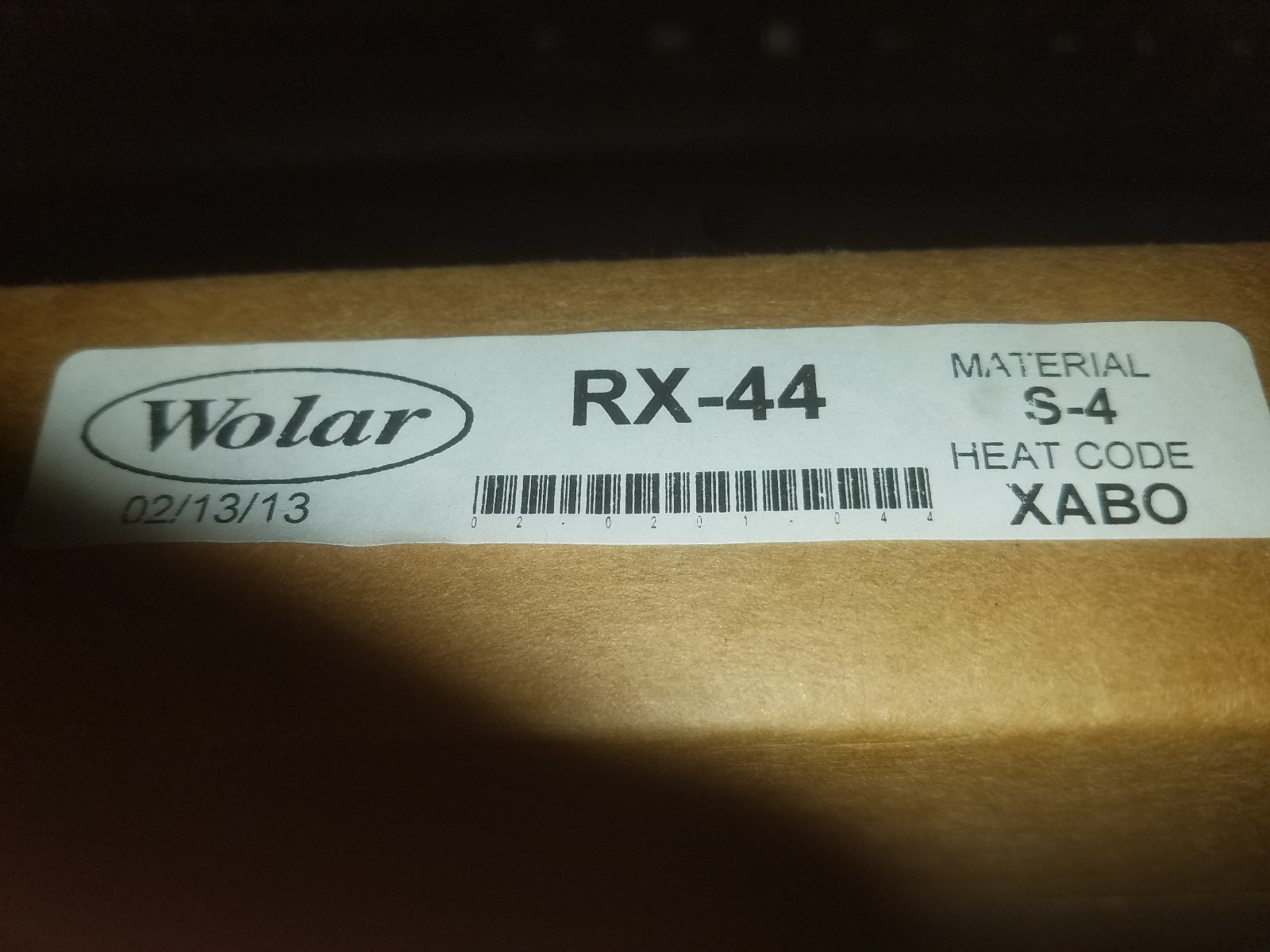 WOLAR RX-44 GASKET