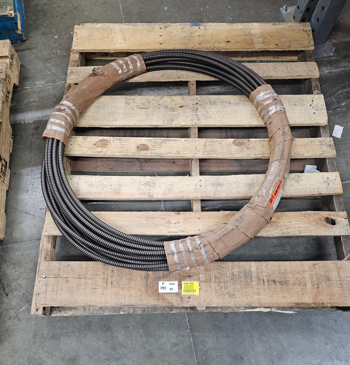 General Wire 100EM4 Flexicore Cable 5/8″ X 100′ With Male And Female Connectors