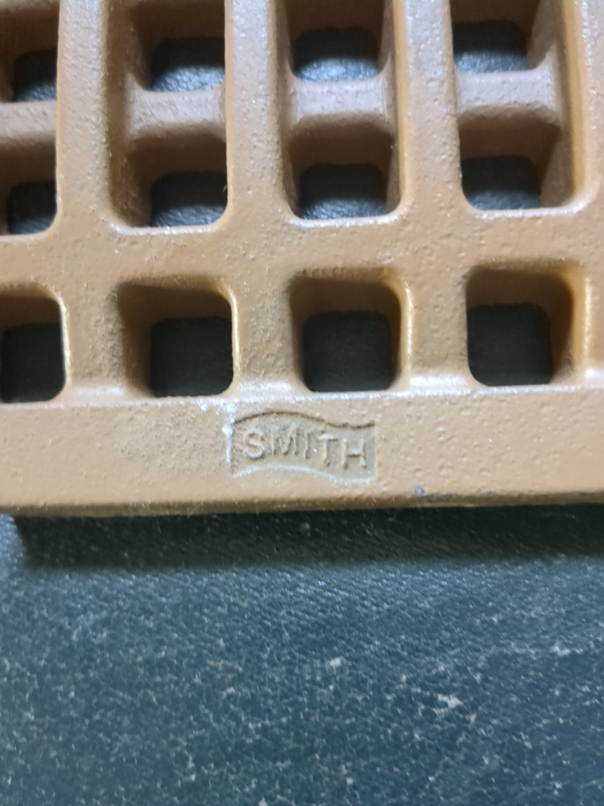 JAY R. SMITH MFG. Grate: A, Rectangular, Square Holes, 6″ Wide, 12″ Length