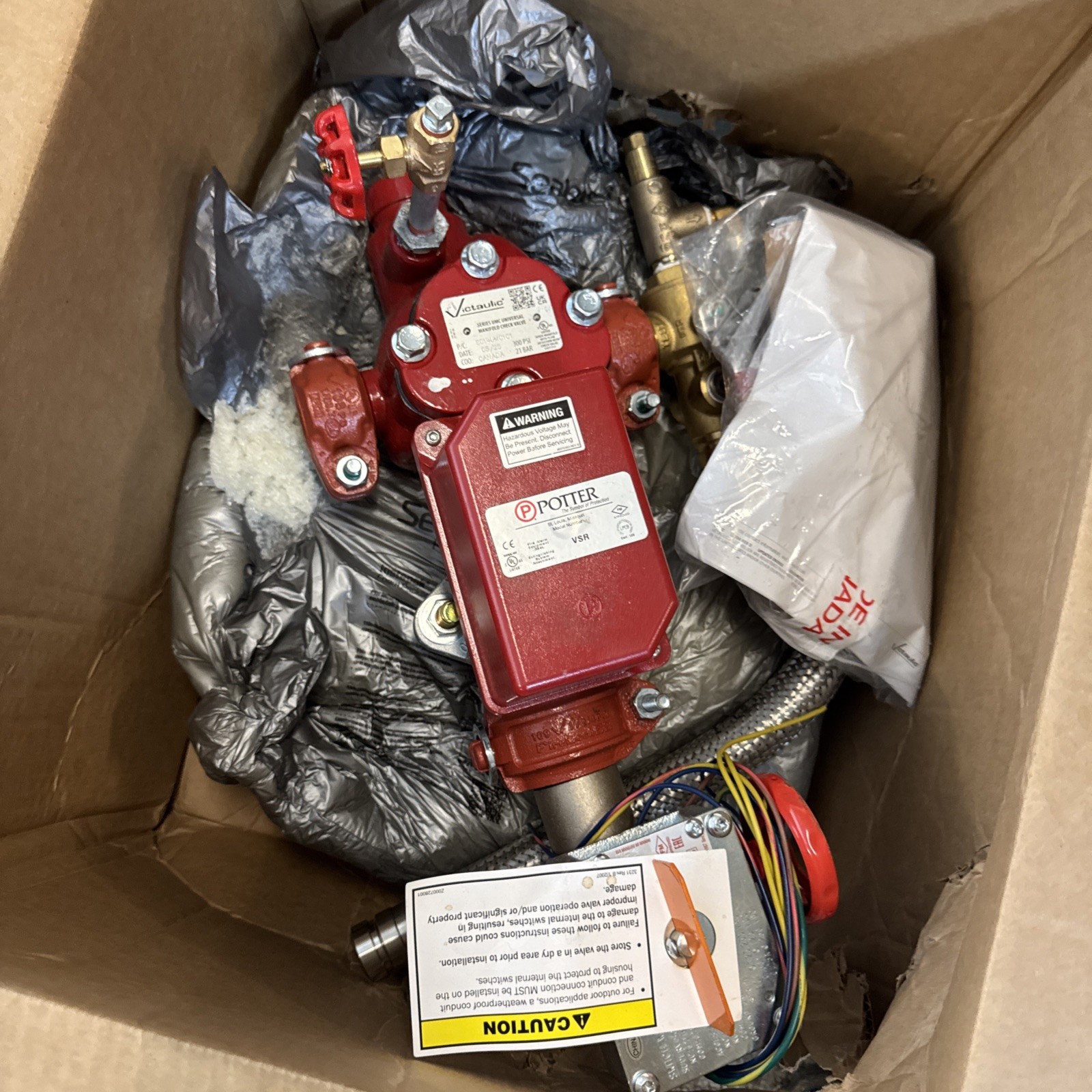 [New]- VICTAULIC UMC FIRE SPRINKLER SYSTEM CONTROLLER SIZE-1 1/2 48-3MM