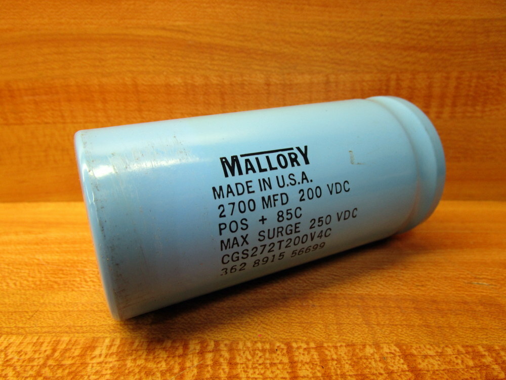 Mallory CGS272T200V4C Capacitor 362 8915 56699