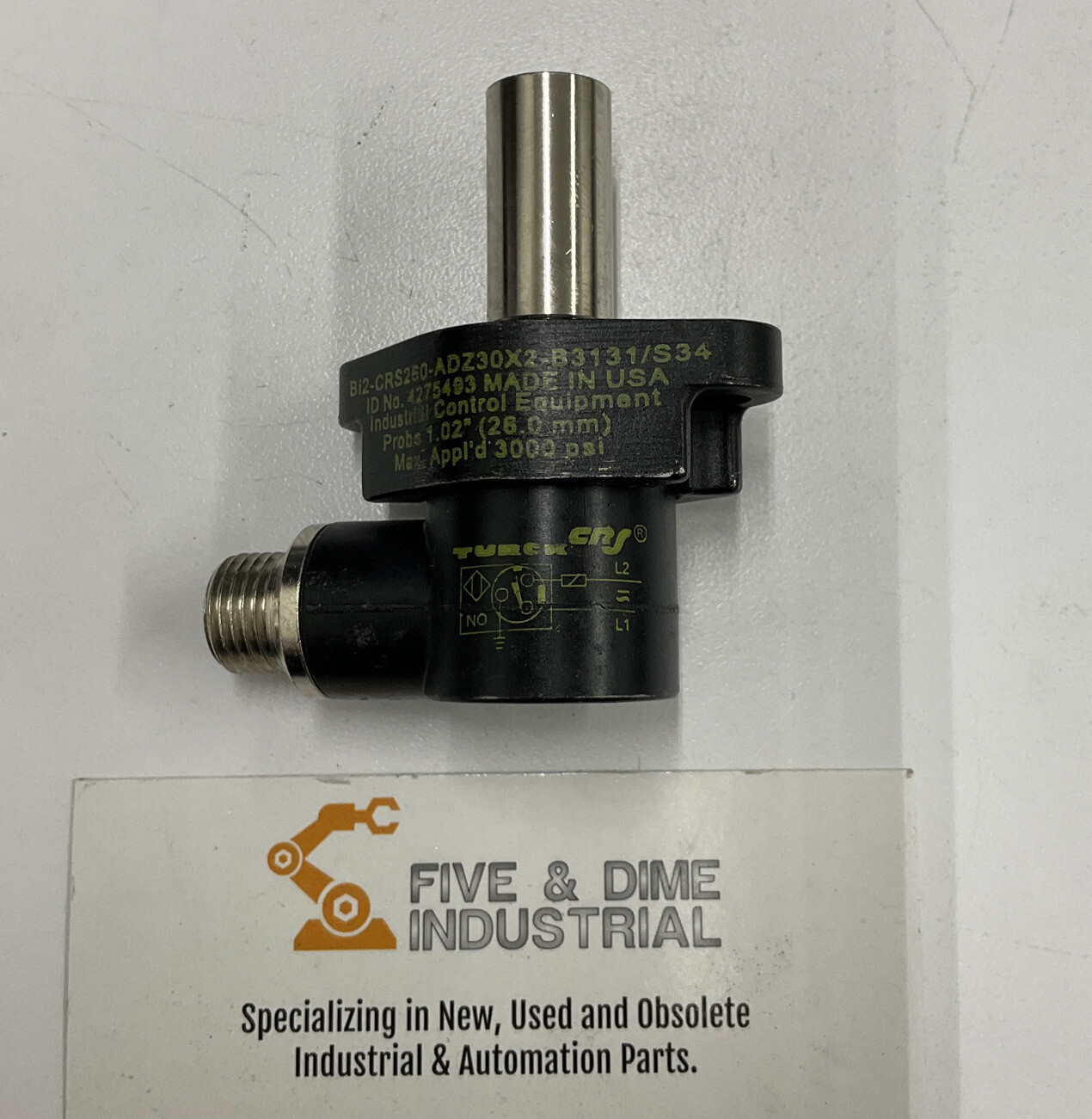 Turck BI2-CRS260-ADZ30X2-B3131/S34 – 4275493 Sensor 26.0mm Probe