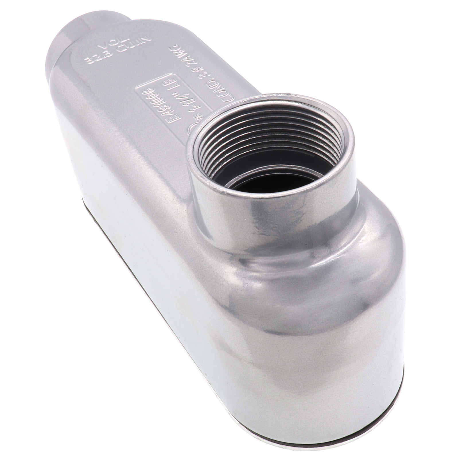 Southwire LB4CG Type LB Conduit Body, 1-1/4 In Hub, Aluminum, Cover & Gasket