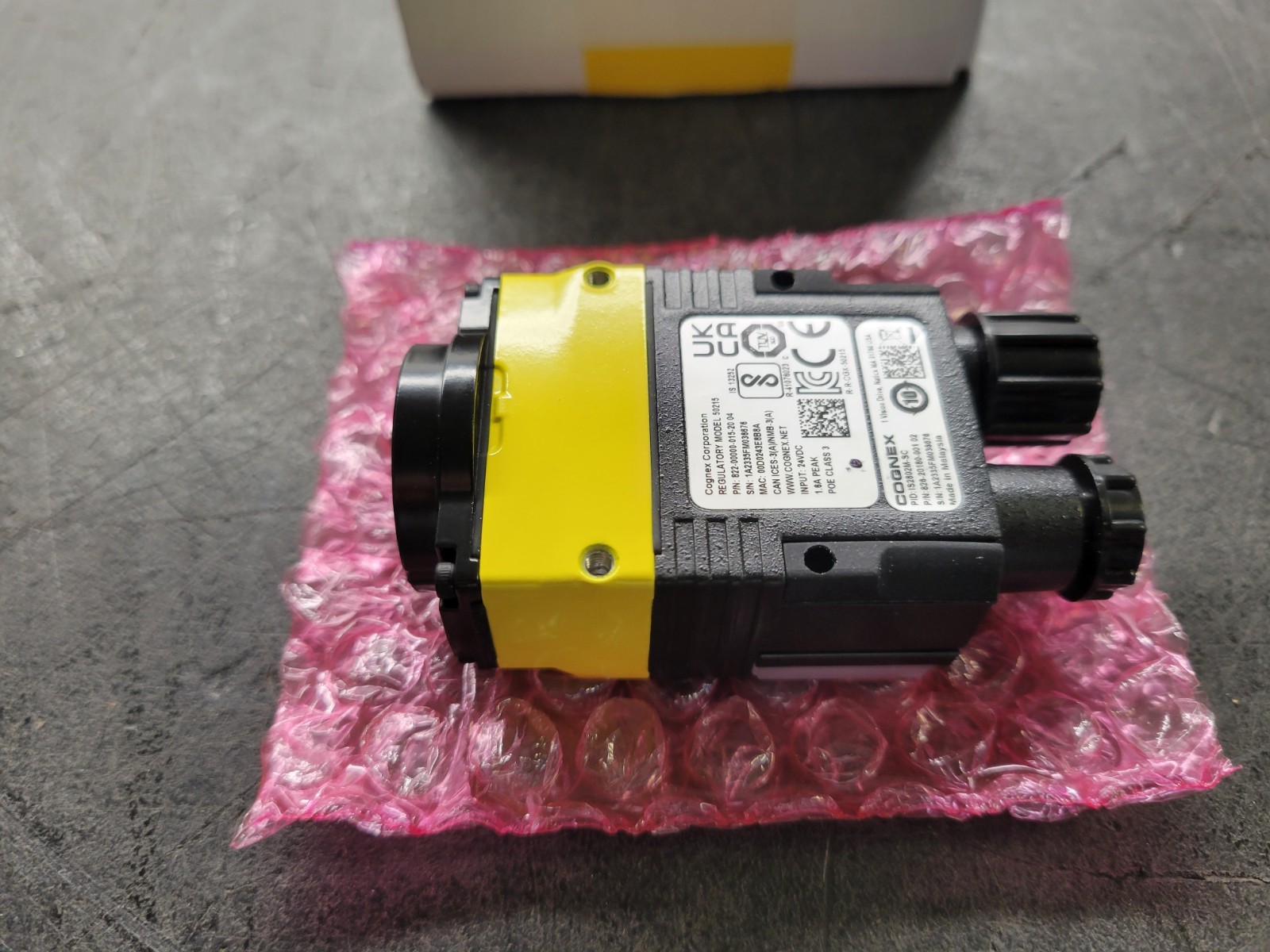 Cognex Model 50215 Barcode Code Reader 828-21440-001 01
