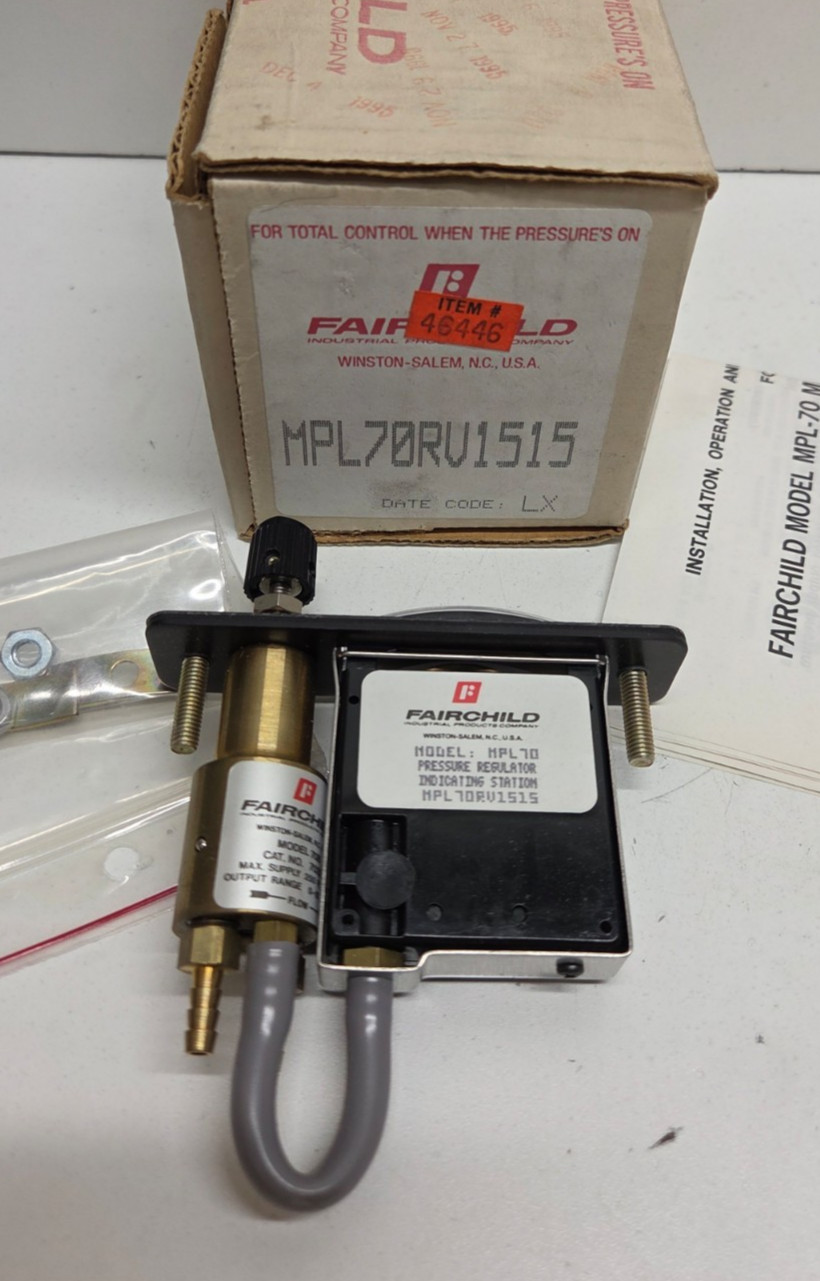 NEW IN BOX! FAIRCHILD PANEL LOADING STATION MPL70RV1515
