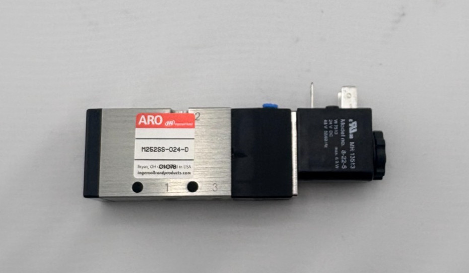 ARO M253SS-024-D Solenoid Air Con Valve,Three-Way,115 psi 4YTG5