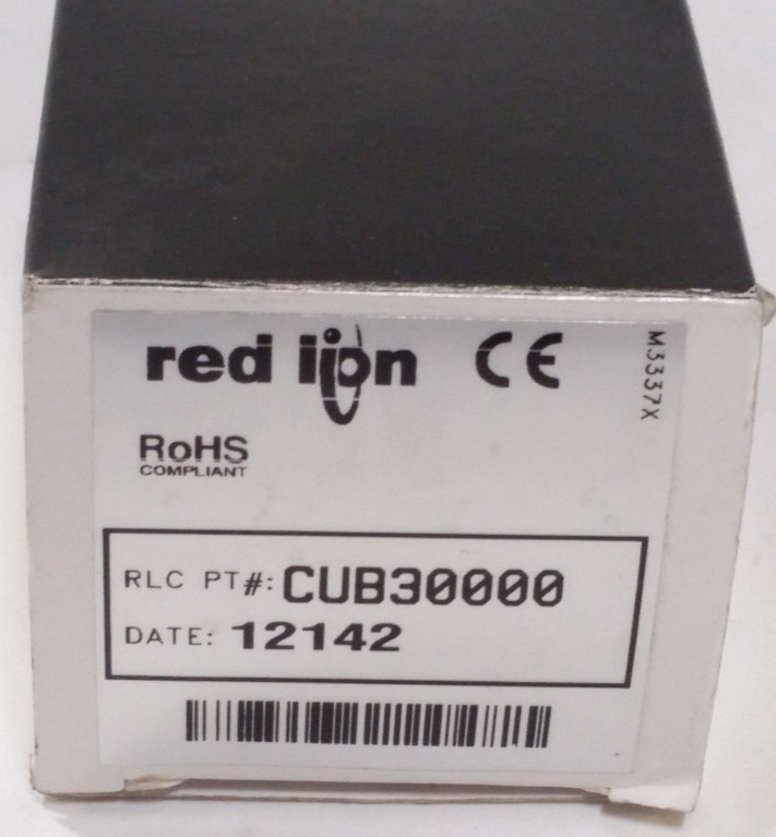Red Lion Controls CUB30000 CUB3 LCD 6 Digit Counter