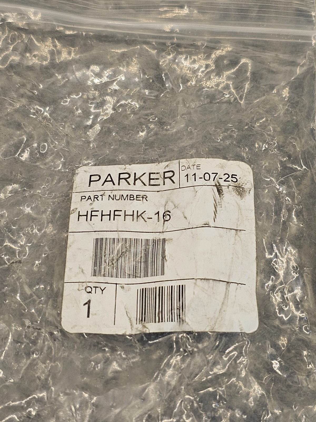 PARKER HFHFHK-16: 1-inch SAE Code 62 Forged Steel Split Flange Assembly 6000 PSI