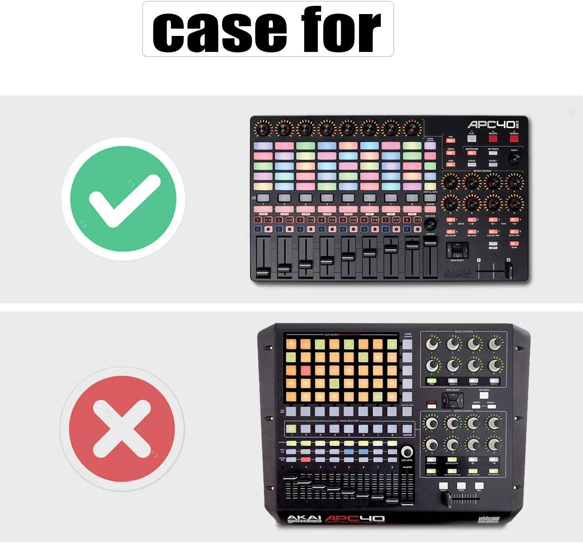 Hard Travel Case Replacement for Akai Professional APC40 MKII | Ableton Performa