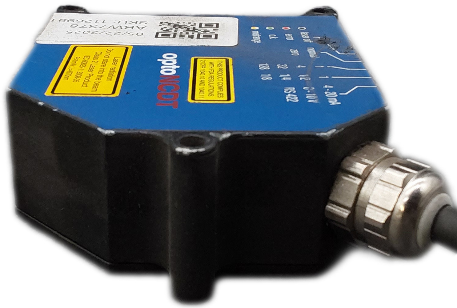 Micro Epsilon optoNCDT sensor ild1700-10dr