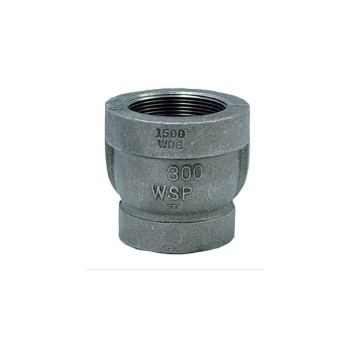 Reducing Coupling, Malleable Iron, 3/4″ x 3/8″ NPT, Female x Female