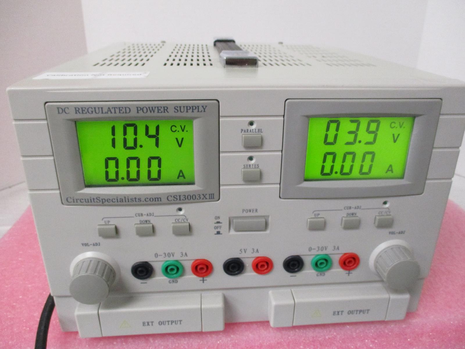 CIRCUIT SPECIALISTS CS13003X REGULATED POWER SUPPLY