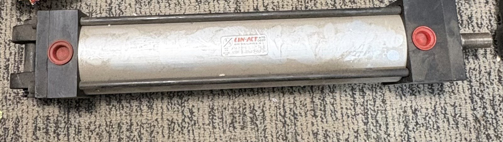New Lin-Act Pneumatic Cylinder #A2CX 3.25X13 HC-2-P