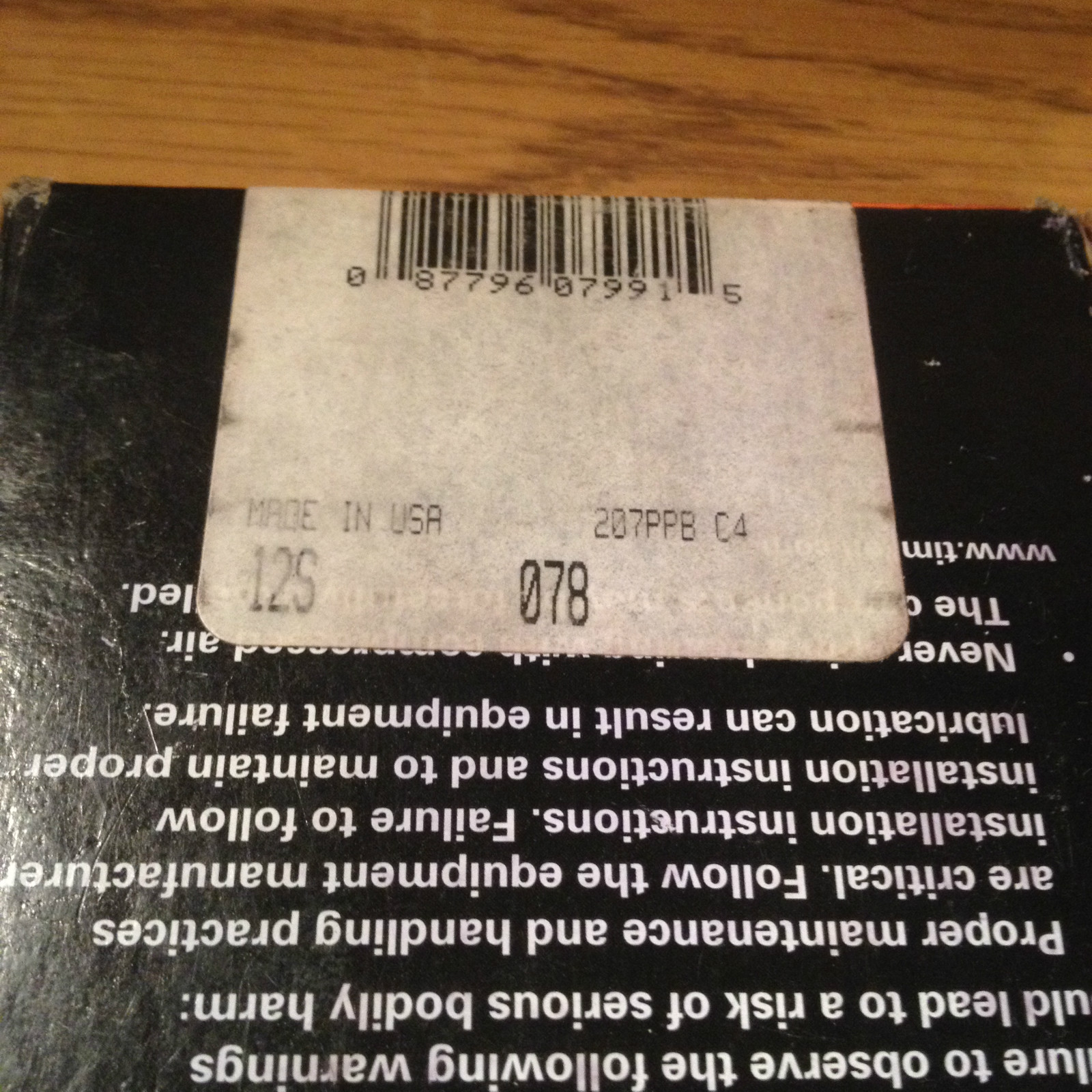 TIMKEN 207PPB C4 BEARING (NEW, MADE IN USA !)