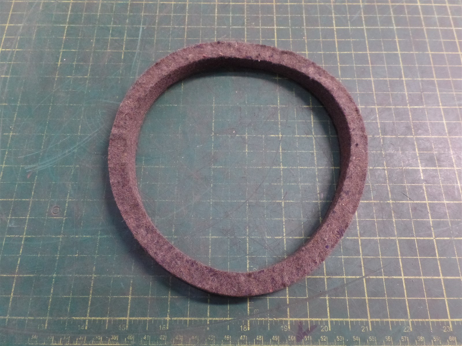 GENUINE TROJAN O&K 10201804400 FELT RING ASSEMBLY, TEREX 10-201804400, N.O.S