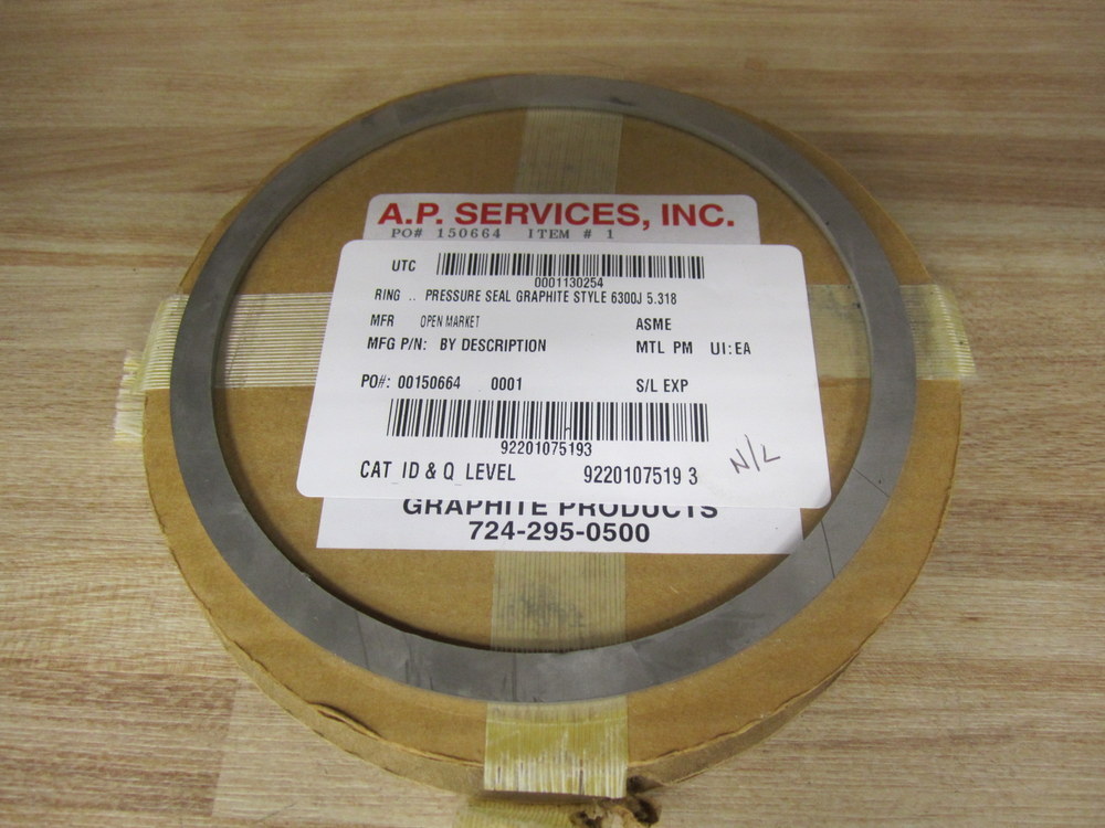 A. P. Services 6300J Pressure Seal 5-1/4