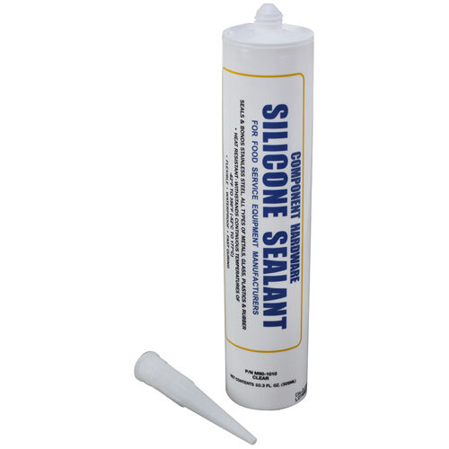 SILICONE SEALANT, F/G , CLEAR 350F, 10.2OZ
